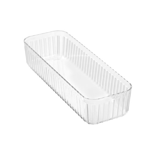 CRYSTAL RIBBED TRAY
