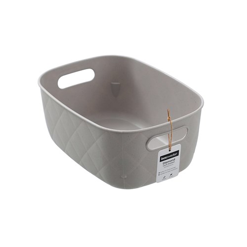 DIAMOND QUILT BASKET S