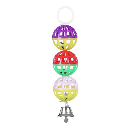 BALL AND BELL BIRD TOY