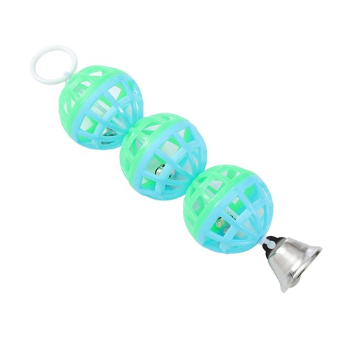 BALL AND BELL BIRD TOY