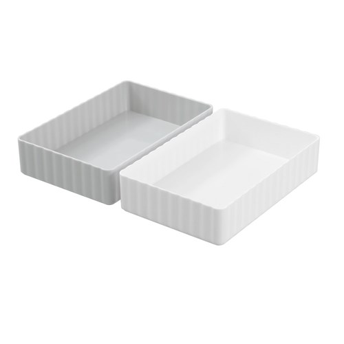 RIPPLED STACKING TRAY