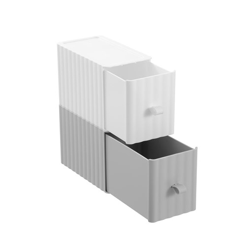 RIPPLED STACKING DRAWER