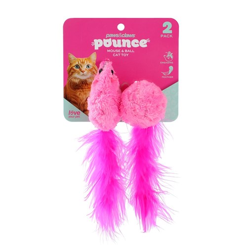 POUNCE MOUSE & BALL FEATHER