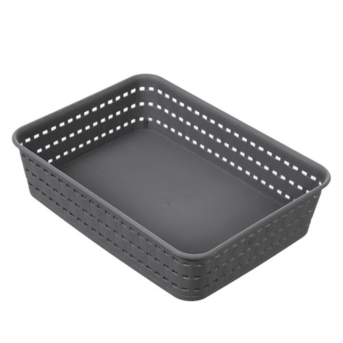 WOVEN BASKET 25X18.5X6CM