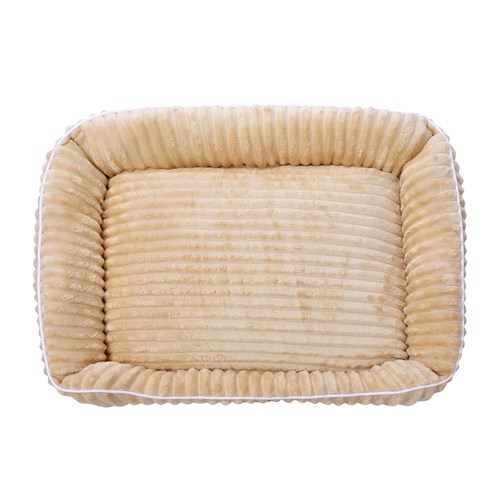 RIBBED CHINCHILLA WALLED BED