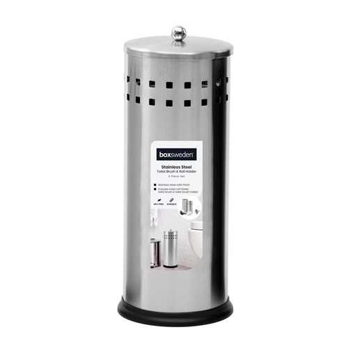 TOILET BRUSH & HOLDER SET