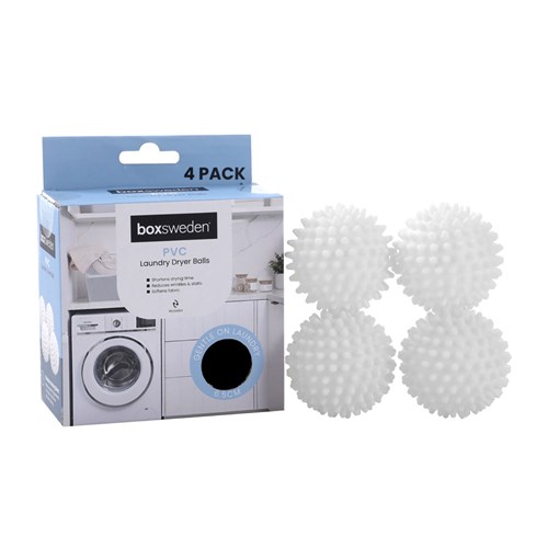 LAUNDRY DRYER BALLS 4PK