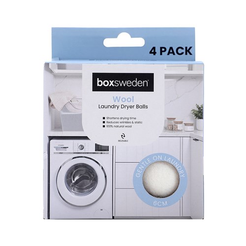 WOOL LAUNDRY DRYER BALLS