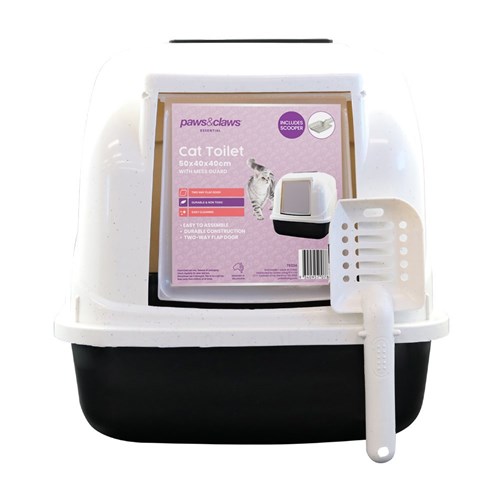 CAT LITTER HOUSE WITH DOOR