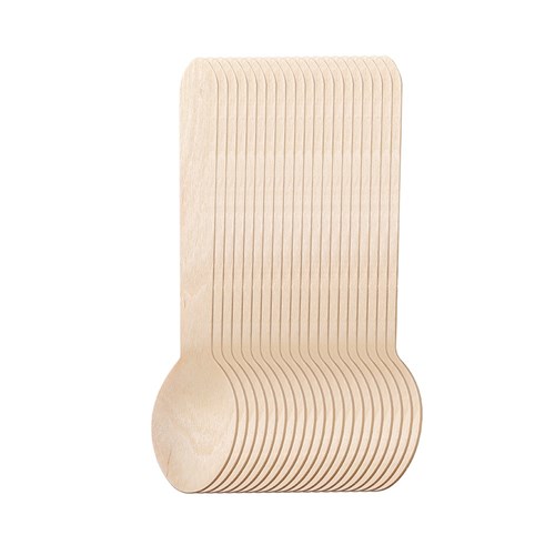 ECO WOODEN SPOONS 15.5CM 20PK