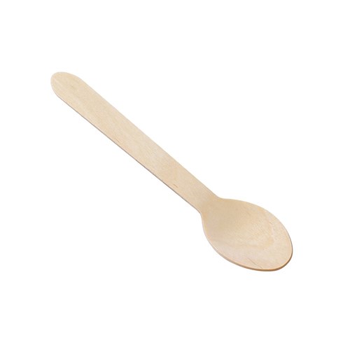 ECO WOODEN SPOONS 15.5CM 20PK