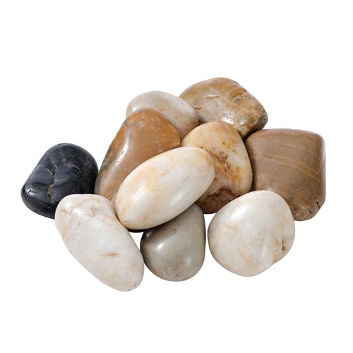 LARGE BROWN DECORATIVE STONES