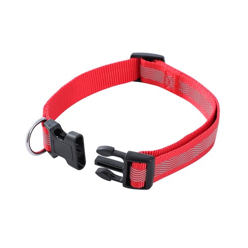 REFLECTIVE DOG COLLAR MED