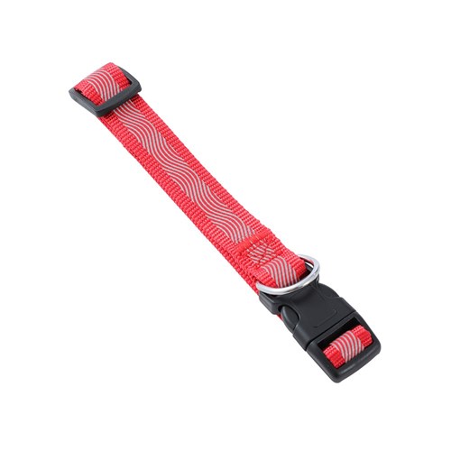 REFLECTIVE DOG COLLAR MED
