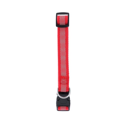 REFLECTIVE DOG COLLAR MED