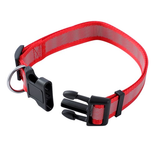 REFLECTIVE DOG COLLAR LGE
