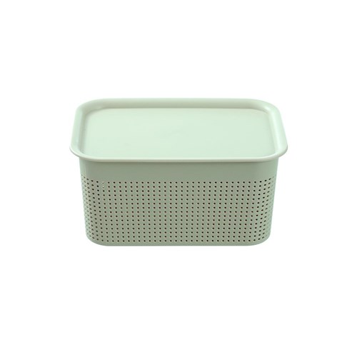 KOI LIDDED STORAGE BASKET 4.8L