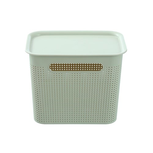 KOI LIDDED STORAGE BASKET 6.5L