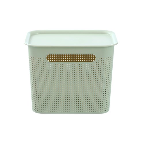 KOI LIDDED STORAGE BASKET 6.5L
