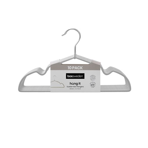 HANGIT SUEDE KIDS HANGERS