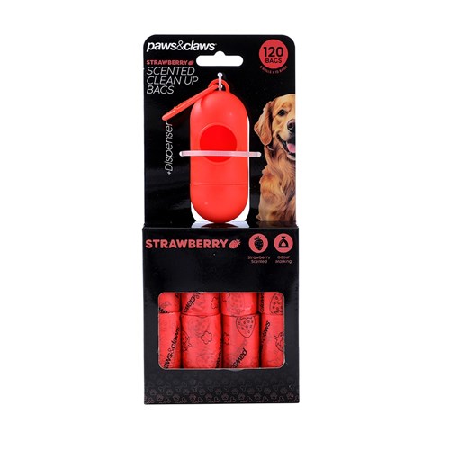 SCENTED POOP BAGS & DISPENSER