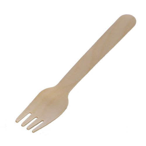 ECO WOODEN FORKS 15.5CM 50PK