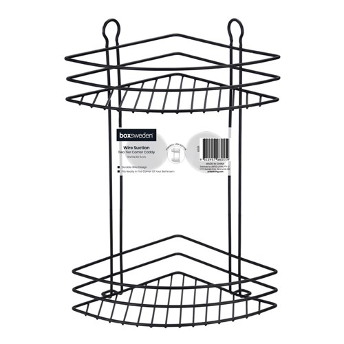 WIRE SUCTION TWO TIER CORNER