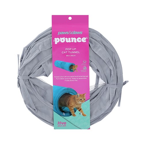 POUNCE COLLAPSIBLE CAT TUNNEL