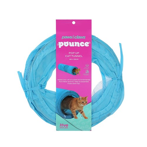 POUNCE COLLAPSIBLE CAT TUNNEL