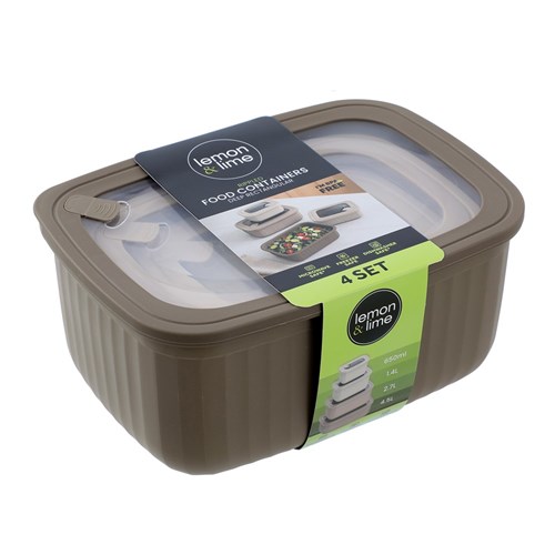 RIPPLED FOOD CONTAINERS
