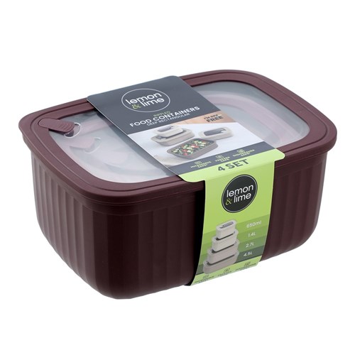 RIPPLED FOOD CONTAINERS