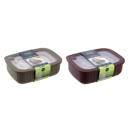 RIPPLED FOOD CONTAINERS