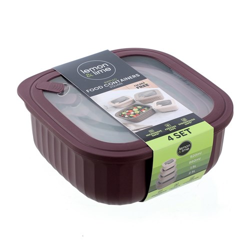 RIPPLED FOOD CONTAINERS