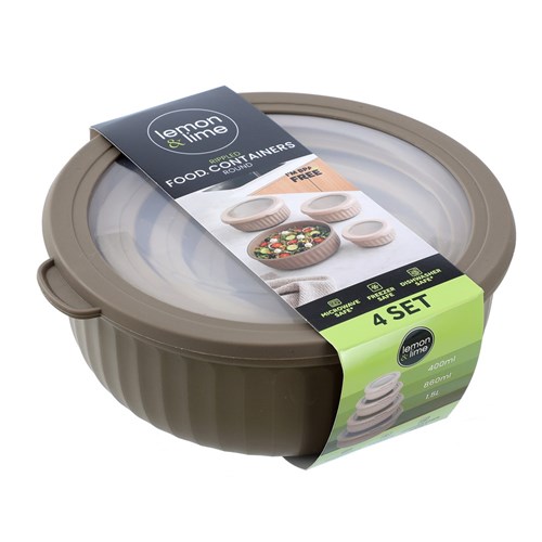 RIPPLED FOOD CONTAINERS