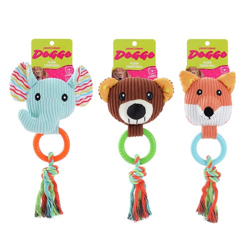 DOGGO PUPPY PLUSH  + TPR RING