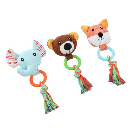 DOGGO PUPPY PLUSH  + TPR RING