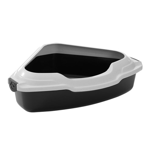 POUNCE CORNER LITTER TRAY +RIM
