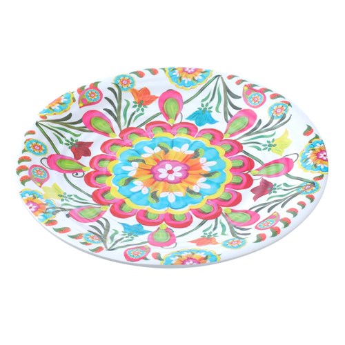 MOROCCAN MELAMINE DINNER PLATE