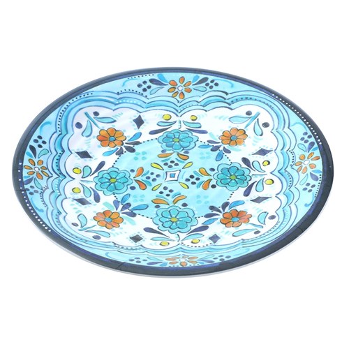 MOROCCAN MELAMINE DINNER PLATE