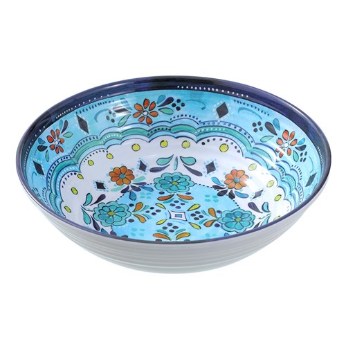 MOROCCAN  MELAMINE SALAD BOWL