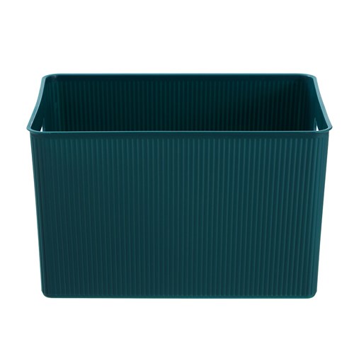 RIBBED STORAGE BASKET 24L