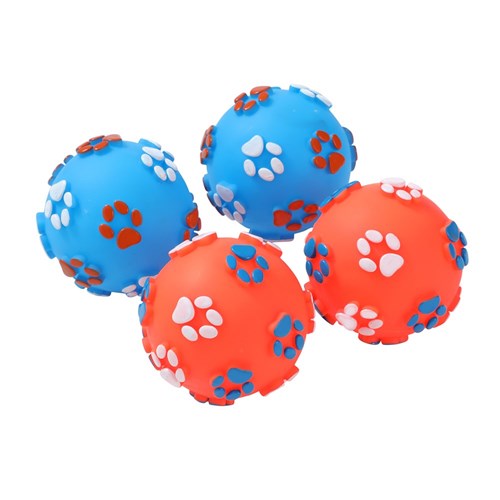 DOGGO PAW PRINT BALL 2PK