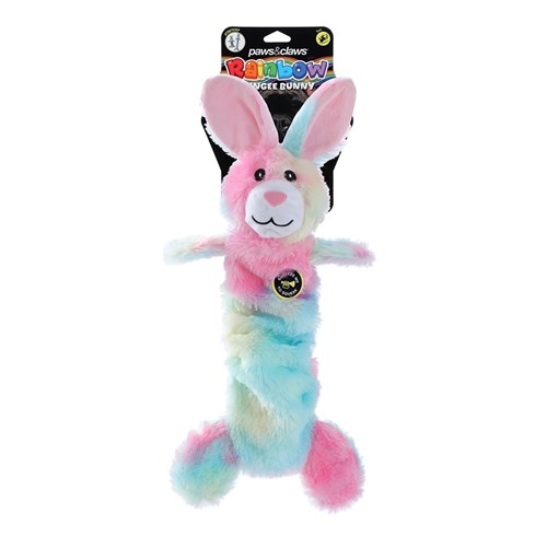 RAINBOW BUNGEE BUNNY PLUSH