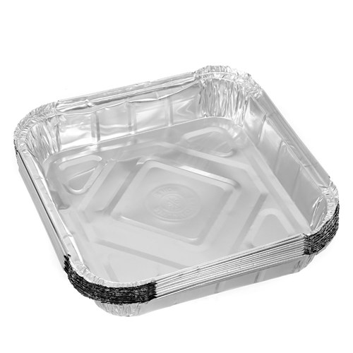 FOIL CONTAINER W/LID 10PK