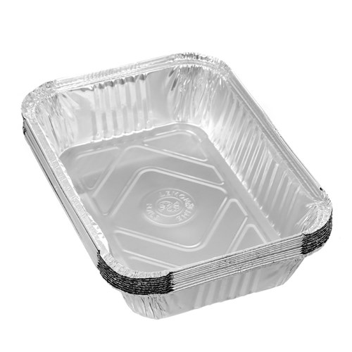 FOIL CONTAINER W/LID 10PK