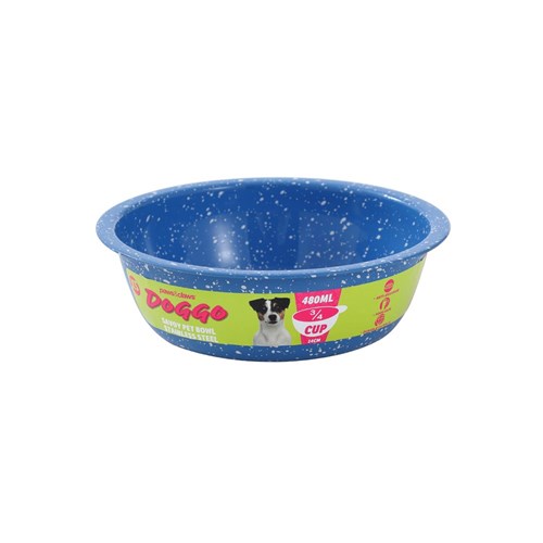 DOGGO SAVOY S/STEEL PET BOWL