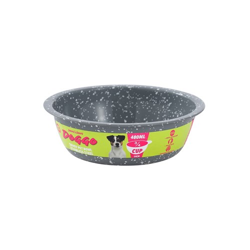 DOGGO SAVOY S/STEEL PET BOWL