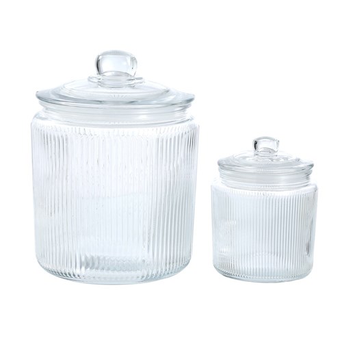 RIBBED COOKIE JAR 3.9L