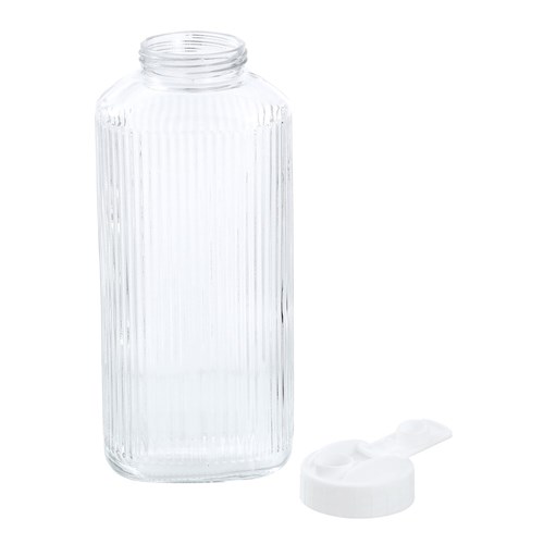 RIBBED GLASS PITCHER 1.8L
