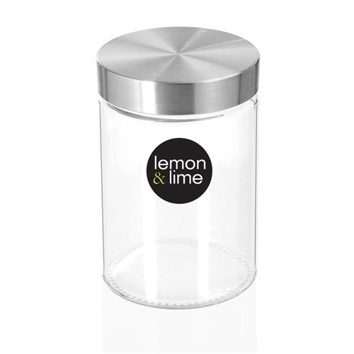 ALTO GLASS JAR S/STEEL LID